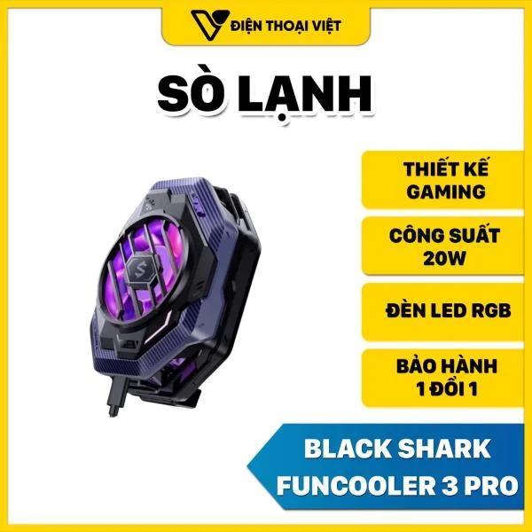 Sò lạnh điện thoại Black Shark Funcooler 3 Pro