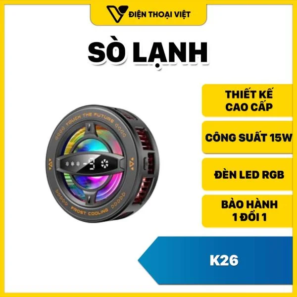 Sò lạnh điện thoại K26