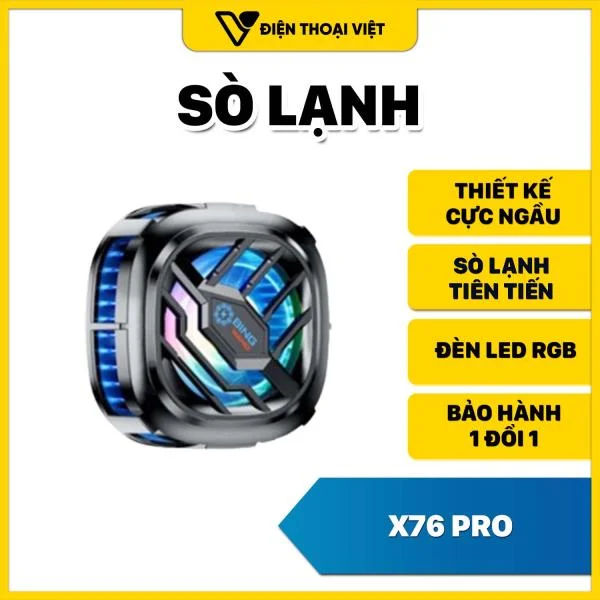 Sò lạnh điện thoại Magnetic Radiator X76 Pro