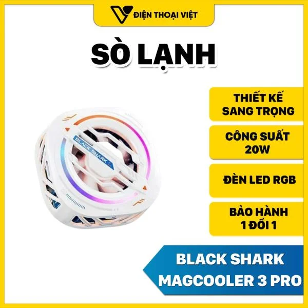 Sò lạnh từ tính Black Shark Magcooler 3 Pro