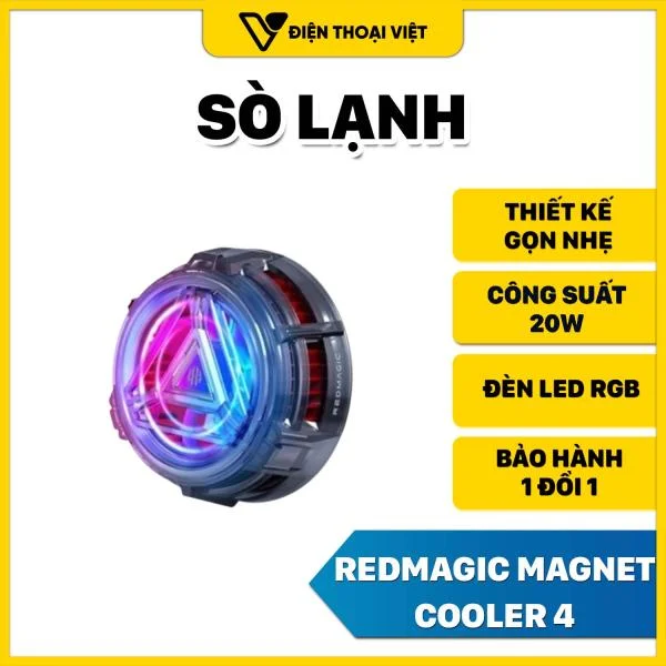 Sò lạnh từ tính Red Magic Magnet Cooler 4