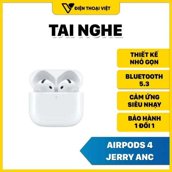 Tai Nghe Bluetooth AirPods 4 Jerry ANC