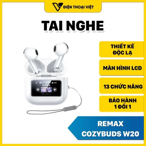 Tai nghe True Wireless Remax CozyBuds W20