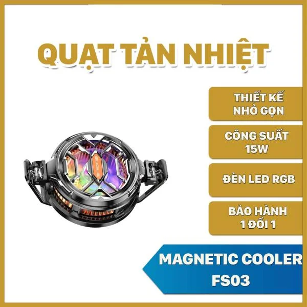 Sò lạnh điện thoại Magnetic Cooler FS03