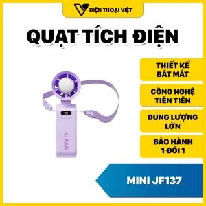 Quạt tích điện mini cầm tay JF137