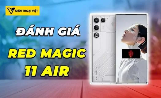 Đánh giá Red Magic 11 Air: Chip Snapdragon 8 Elite - Đạt 3.362.975 điểm AnTuTu