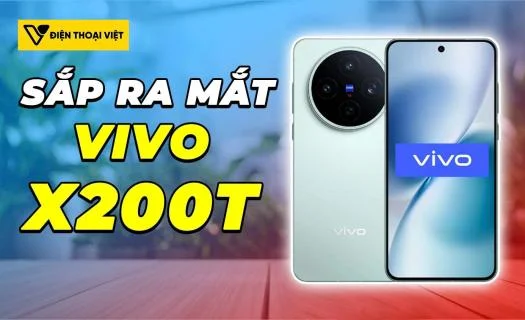 Vivo X200T lộ diện cấu hình: Hỗ trợ phần mền 7 năm, pin 6.200mAh, camera 50PM cao cấp
