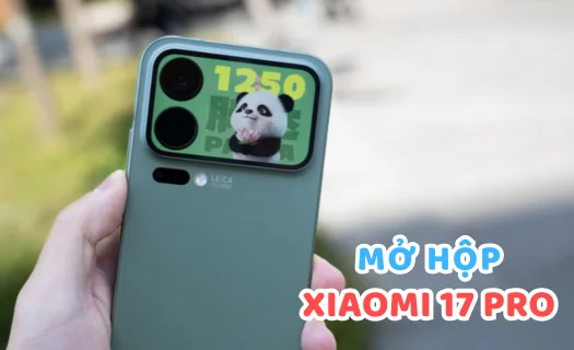 Mở hộp Xiaomi 17 Pro: Kích thước vừa vặn tay, màn hình phụ độc đáo