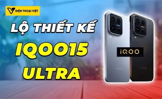 iQOO 15 Ultra lộ thiết kế - Khung kim loại cao cấp