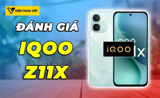 Đánh giá iQOO Z11x: Dimensity 7400 Turbo - Đạt 1.048.076 điểm AnTuTu