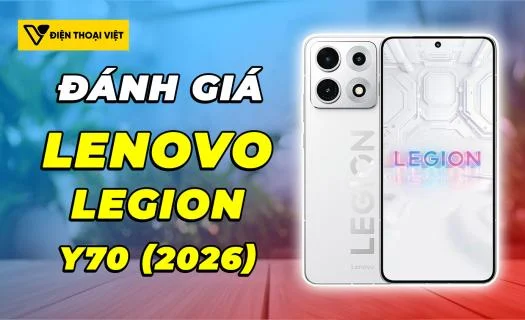 Đánh giá Lenovo Legion Y70 (2026): Chip Snapdragon 8 Gen 5 - Đạt 3.377.066 điểm AnTuTu