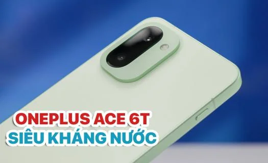 OnePlus Ace 6T sẽ sở hữu chuẩn kháng nước đỉnh cao