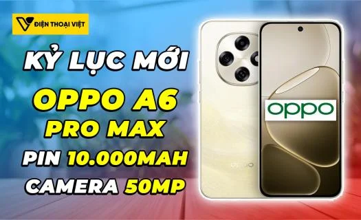 Điện thoại OPPO A7 Pro Max rò rỉ thông số kỷ lục hãng: Pin 10.000mAh và camera selfie 50MP
