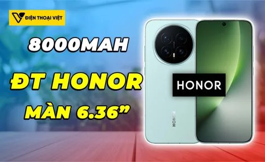 Honor sắp ra mắt điện thoại màn 6.35 inch với pin 8000mAh