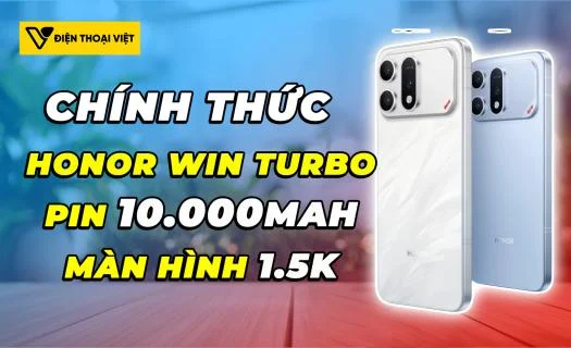Honor WIN Turbo chốt ngày ra mắt: Pin khổng lồ 10.000mAh, màn hình 1.5K