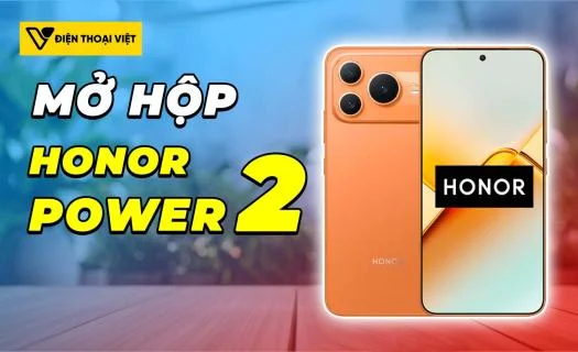 Mở hộp Honor Power 2: Siêu bền, siêu pin với độ mỏng đáng kể
