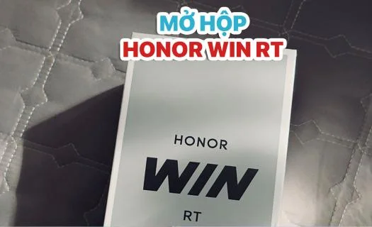 Mở hộp Honor WIN RT: Khung viền kim loại cực xịn, cầm đầm tay