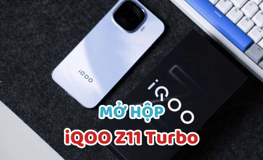 Mở hộp iQOO Z11 Turbo: Máy tầm trung, cấu hình khét nhất đầu 2026