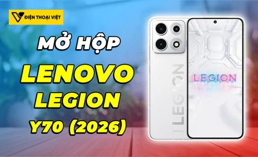 Mở hộp Lenovo Legion Y70 (2026): Màn comeback dễ tiếp cận