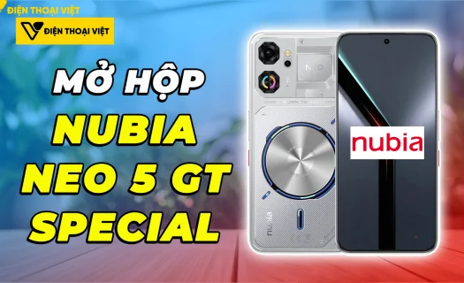 Mở hộp Nubia Neo 5 GT Special Edition: Chiến binh gaming
