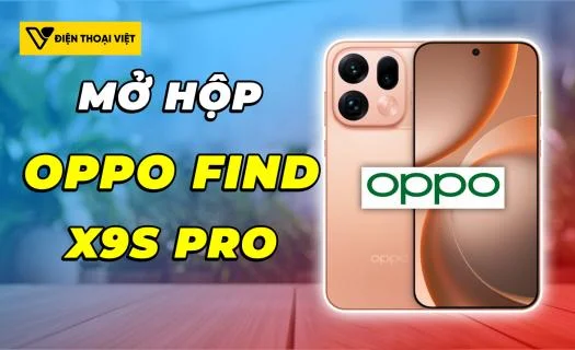 Mở hộp OPPO Find X9s Pro: Siêu phẩm flagship mới nhà OPPO