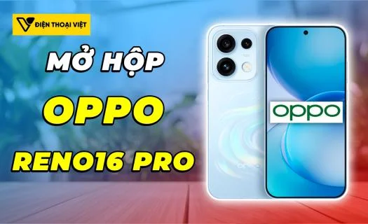 Mở hộp OPPO Reno16 Pro: Thiết kế cao cấp, đổi mới khá ít