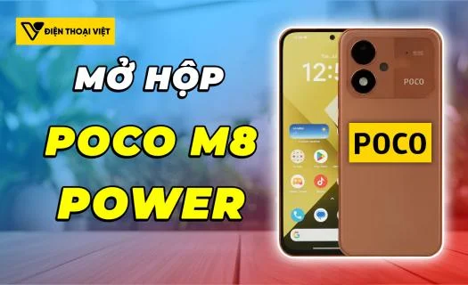 Mở hộp POCO M8 Power: Lượng pin hàng đầu trong tầm giá