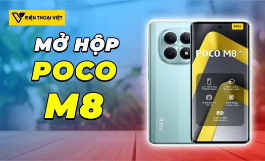 Mở hộp POCO M8: Chiếc máy mỏng nhất lịch sử POCO chỉ 7.4mm