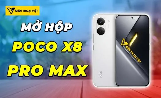 Mở hộp POCO X8 Pro Max: Sinh đôi của REDMI Turbo 5 Max?
