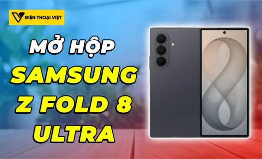 Mở hộp Samsung Z Fold 8 Ultra: Siêu phẩm gập hoàn hảo