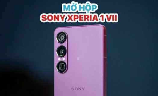Mở hộp Sony Xperia 1 VII