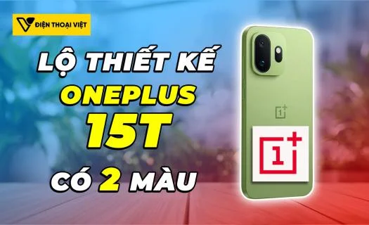 Thiết kế OnePlus 15T được xác nhận: 2 màu Xanh và Đen