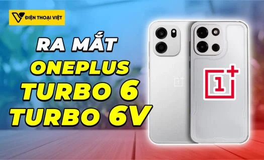OnePlus Turbo 6, Turbo 6V ra mắt 08/01/2026: Pin 9000mAh, màn OLED 165Hz
