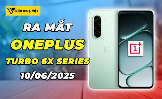 OnePlus Turbo 6X Series ra mắt 10/06/2026: Pin khủng 8000mAh, độ bền hàng đầu IP69K