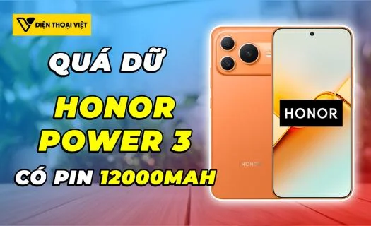 Quá dữ! Honor Power 3 sẽ được nâng cấp pin lên 12.000mAh