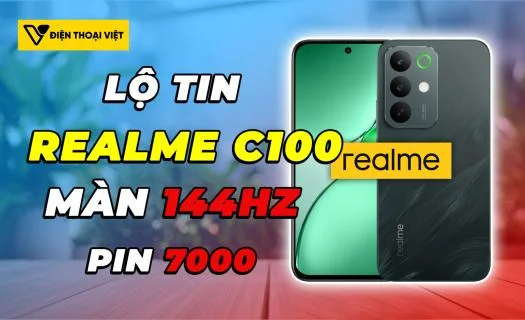 Realme C100 5G lộ tin: Pin 7000mAh, màn hình 144Hz cùng chip Dimensity 6300