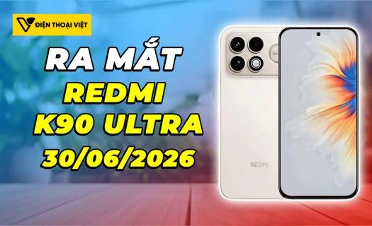 REDMI K90 Ultra xác nhận sử dụng chip Snapdragon 8 Elite