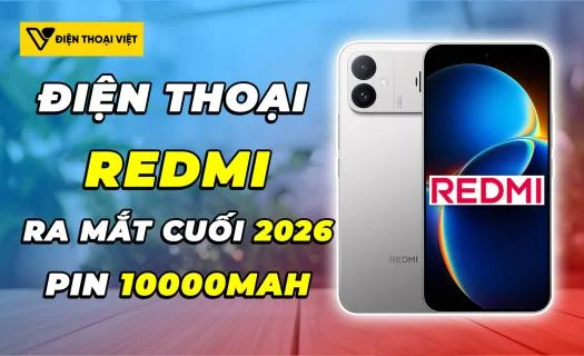REDMI sẽ ra mắt sản phẩm mới cuối năm 2026 với pin 10000mAh