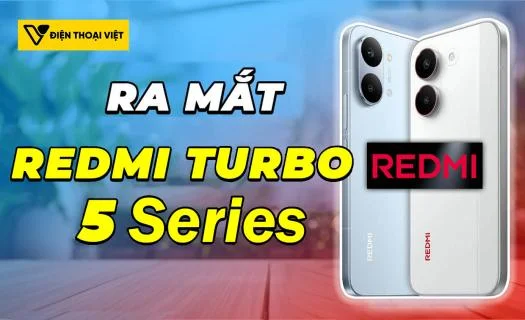 REDMI Turbo 5 Series ra mắt 29/01/2026: Chip Dimensity 9500s, Khung kim loại, Pin 9000mAh