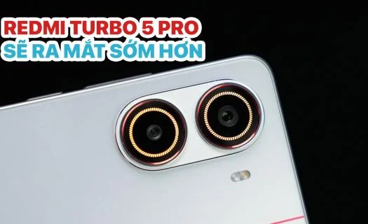 REDMI Turbo 5 Pro sẽ ra mắt sớm hơn dự kiến, trước Tết Nguyên Đán