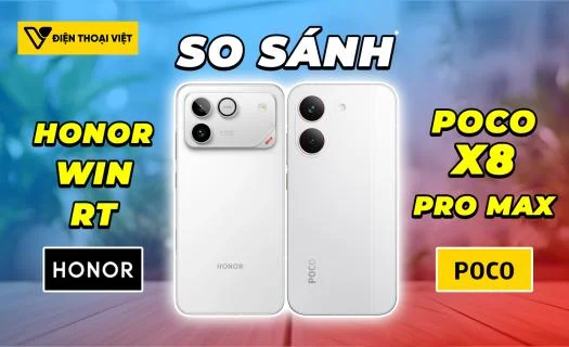 So sánh Honor WIN RT vs POCO X8 Pro Max: Hơn thua rõ ràng