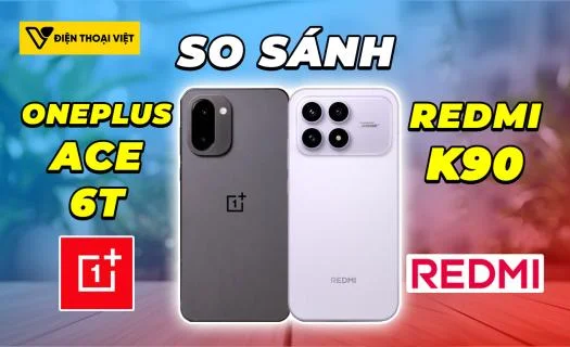 So sánh OnePlus Ace 6T vs REDMI K90: AnTuTu trên 3 triệu