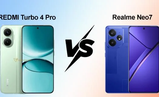 So sánh REDMI Turbo 4 Pro vs Realme Neo7: Mỗi smartphone một vẻ