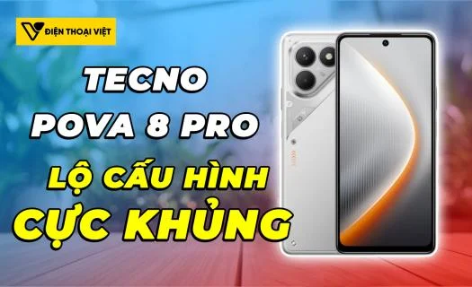 Tecno Pova 8 Pro lộ cấu hình cực khủng qua loạt chứng nhận mới