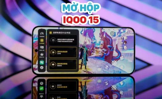 Trên tay iQOO 15: Ngoại hình này thì làm sao mà chê được