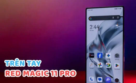 Trên tay Red Magic 11 Pro: Viên pin 8000mAh nhưng vẫn giữ thân máy mỏng