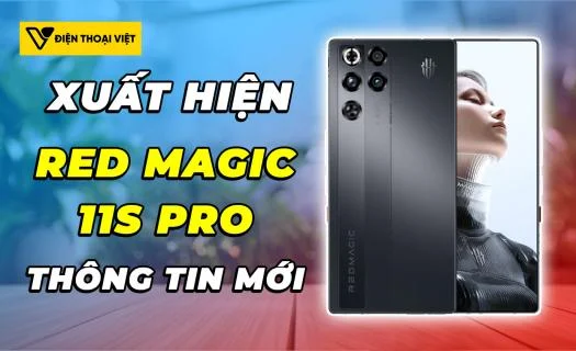 Thông tin mới nhất về Red Magic 11s Pro xuất hiện trên chứng nhận NBTC