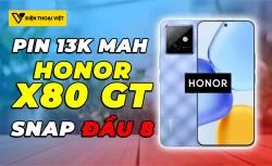 Honor X80 GT sẽ có pin 13.080mAh, chip Snapdragon đầu 8