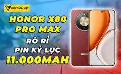 Honor X80 Pro Max lộ thông số: Pin kỷ lục 11.000mAh, màn hình AMOLED 2K sắc nét