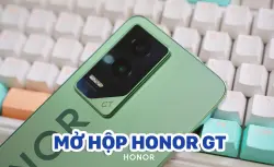Mở hộp Honor GT: Thiết kế mỏng nhẹ, màn hình 120Hz mượt mà